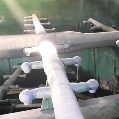 玻璃鋼噴淋管、煙氣脫硫塔噴淋管道、定制碳化硅管道